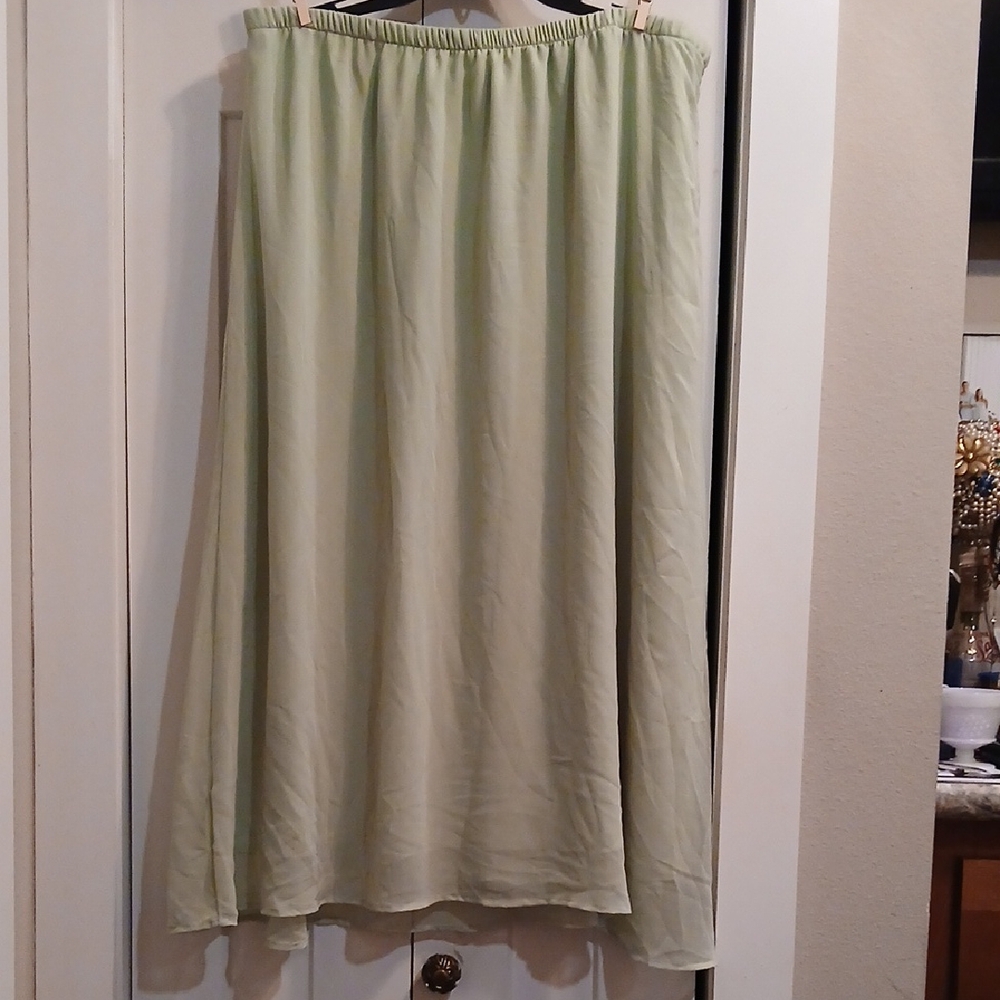 Target Pastel Green Maxi Skirt